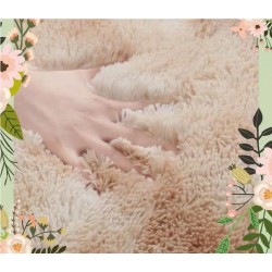 Plush Carpet Thick Bedroom Carpets Anti Slip Soft Rugs Large Rugs For Modern Living Room Long Hair Carpet Living Room Decoration