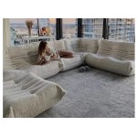 Caterpillar Single Sofa Lazy Couch Tatami Living Room Bedroom Lovely Leisure Single Chair Reading Chair Balcony Rocking Chair