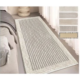 Simple Line Rugs Bedroom Bedside Area Rugs Living Room Long Floor Mats Balcony Rectangular Carpets Modern Room Decoration