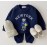 Baby Boy Girl Clothing Sets Children Bear Pullover Sweatshirts + Simple Solid Cotton Sports Pants 2pc Kids Clothes Boy New Suit