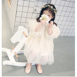 HoneyCherry New Kids Dresses For Girls Spring Girl Dress Child Baby Sweet Princess Dress Designer Dress Baby Girl Clothes